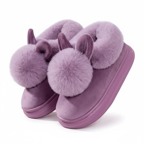 Bunny Plush Slippers