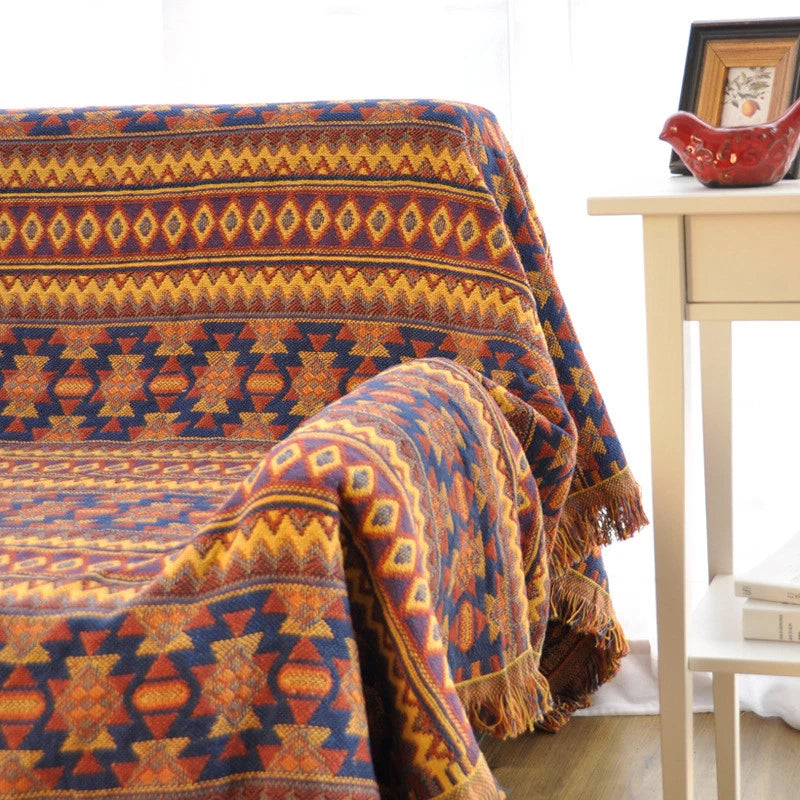 SONORA TRIBAL WOVEN THROW