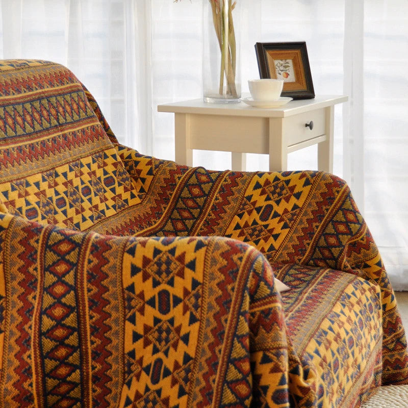 SONORA TRIBAL WOVEN THROW