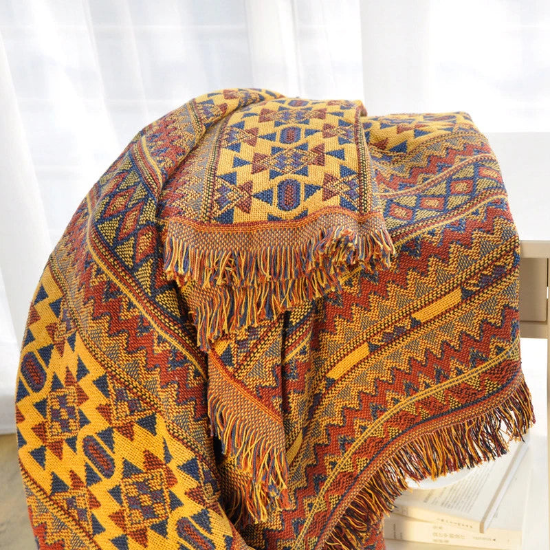 SONORA TRIBAL WOVEN THROW