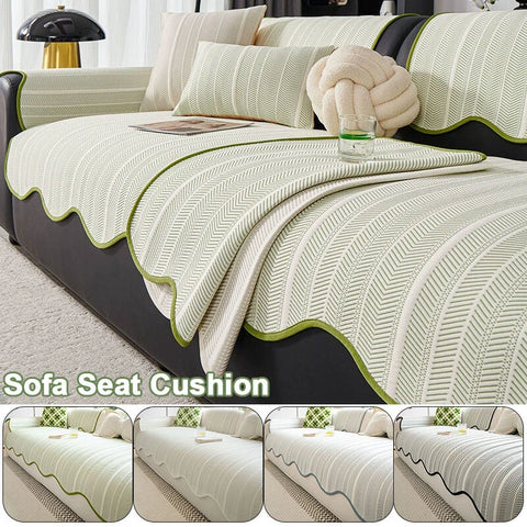 Herringbone Textured Sofa / Couch Cover