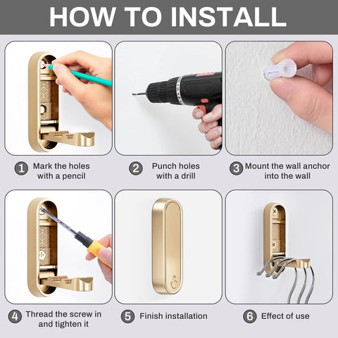 Foldable Wall Coat Hook