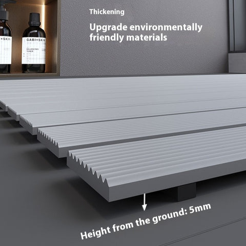 Shower mat thickness 5mm for safe and raised bathroom flooring