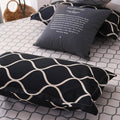 Super Soft Reversible Duvet Cover with Geometric Print – Cozy 3pc Bedding Set

