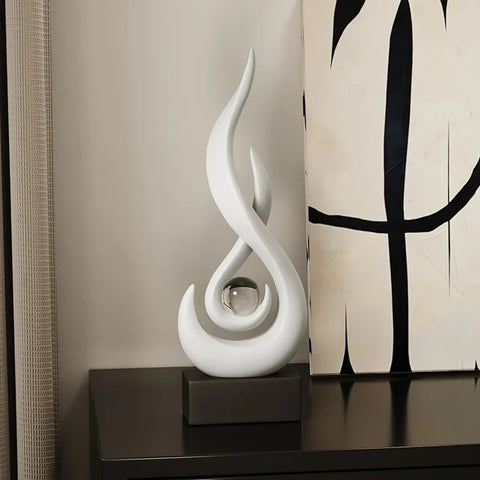 Flame & Crystal Ornament
